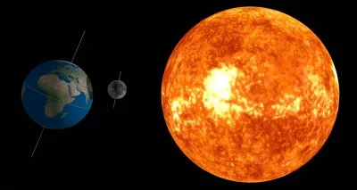 A quelle distance la Terre orbite-t-elle le soleil ?