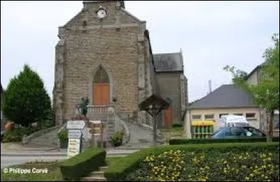 Nous sommes à présent devant l'église Notre-Dame-de-l'Assomption de Berjou. Commune de l'ancienne région Basse-Normandie, elle se situe dans le département ...