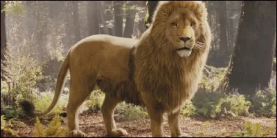 Comment se nomme le lion dans "Le Monde de Narnia" ?