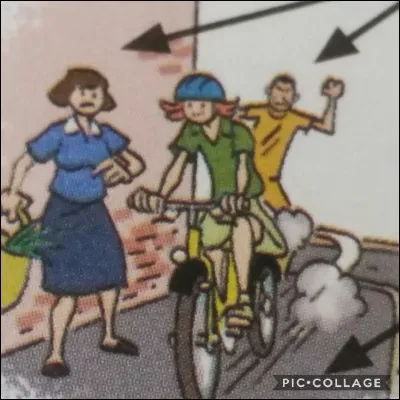 Que faut-il dire à cette cycliste imprudente ?