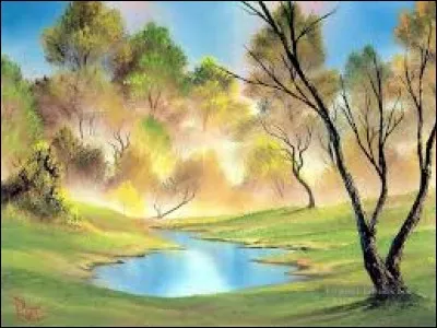 La fumée en est parfois la matière mais dans l'eau, si pierre est jetée, il se dessinera. Il est...