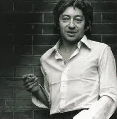 Dans laquelle de ses chansons, Serge Gainsbourg chante-t-il "Des petits trous, des petits trous, toujours des petits trous" ?