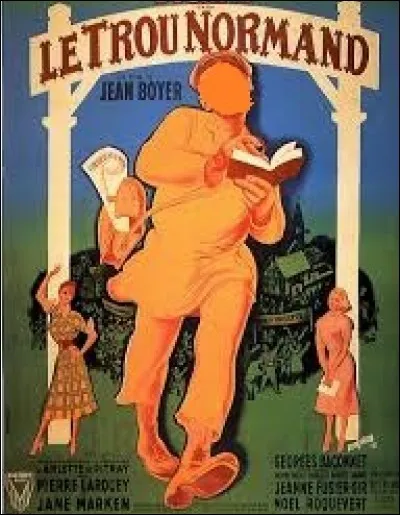 Quel comédien est à l'affiche du film "Le Trou normand", sorti en 1952 ?