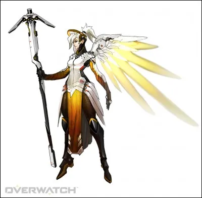 Quelle arme permet à Ange de soigner ou d'augmenter les dégâts d'un allié ?