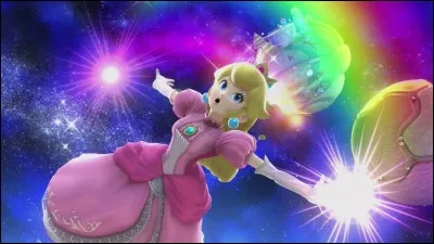 Dans « Super Smash Bros Melee », qui sert de bouclier à Peach ?