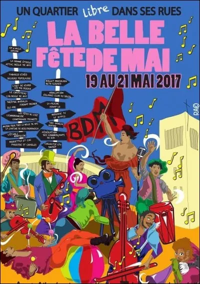 Dans quelle grande ville se situe le quartier de 'La Belle de Mai ' ?