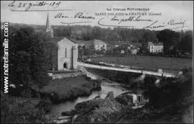 Commune Creusoise, Saint-Hilaire-le-Château se situe dans l'ancienne région ...