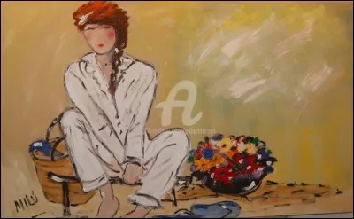 Qui a peint "Mulher Sentada" ?