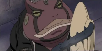 Jiraya invoque Gamaken lors de son combat contre :