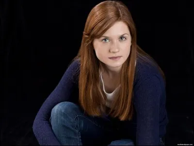 Dans "Harry Potter", quel est le nom de l'actrice qui joue Ginny ?