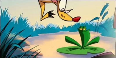 Qui tente désespérément de manger Frog dans le dessin animé éponyme ?