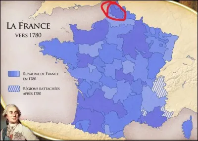 Quelle est la province entourée en rouge ?