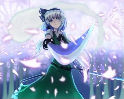 La servante de Yuyuko, Youmu Konpaku est un demi-spectre. Quel est son pouvoir ?
