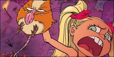 Quel est le nom de ce hamster transgénique affreux, sale et méchant dans la bande-dessinée "Hamster Drame" ?