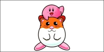 Rick aide Kirby dans le jeu vidéo :