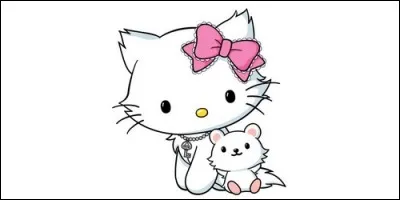 Charmmy et Sugar sont les animaux domestiques de Kitty dans "Hello Kitty". Mais lequel des deux est le hamster ?