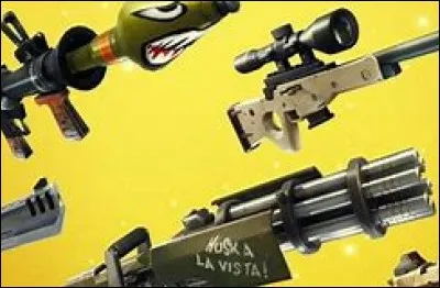 Quelles armes sont dans Fortnite ?(plusieurs réponse attendues)