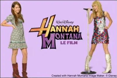 Comment s'appelle l'héroïne principale de 'Hannah Montana' ?