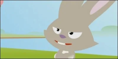 Dans "Skunk Fu", de qui Lapin est-il amoureux ?