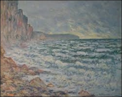 Actuellement conservé au musée d'art moderne André Malraux (MuMa), ''Fécamp, bord de mer'' est un tableau réalisé en 1881 par un peintre impressionniste. Des trois cités ci-dessous, lequel a réalisé cette oeuvre ?