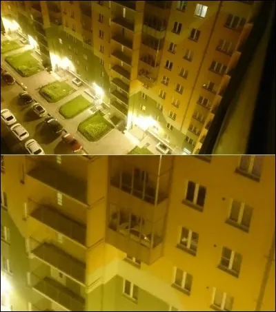 Cette image est réellement incroyable, car elle ne semble pas truquée, et pourtant ! Quelle question vient tout de suite à l'esprit ?