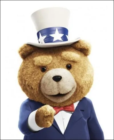 Eye. Comment se nomme le personnage principal et détenteur de cet ourson du film "Ted"?