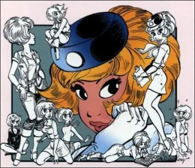 Une hotesse de l'air ...