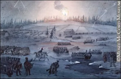 Débarqué avec ses troupes à Sorel à la jonction du Saint-Laurent et du Richelieu, le soir du 22 novembre, le lieutenant-colonel Gore fut instruit que de grandes forces s'apprêtaient à lui barrer la route, dans la région de Saint-Denis. Il fit immédiatement marcher ses troupes par un temps affreux et donna quand même l'ordre d'avancer toute la nuit. Quel est cet évènement ?