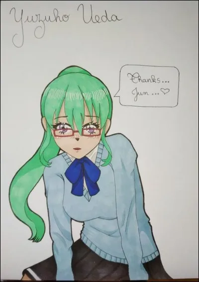 Quel âge a Yuzuho Ueda au premier chapitre de son histoire ?