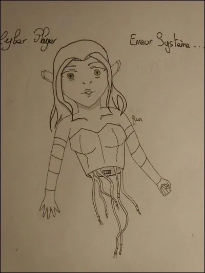 Continuons sur Shounen, pourquoi celui-ci a créé Cyber Player à l'image de PlayerChan ?