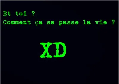 Qu'allez-vous dire pour poser la question à la créatrice de ce quiz ?