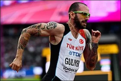 Lors des 16e championnats de Londres en 2017, le Turc Ramil Guliyev finit premier du 200 m suivi de [...] et de [...].