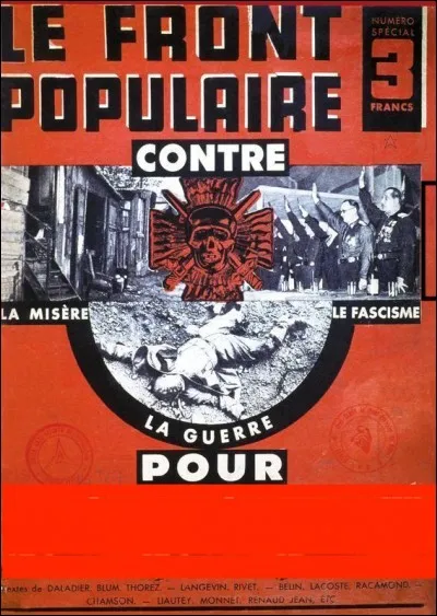Quelle est la devise du Front populaire ?