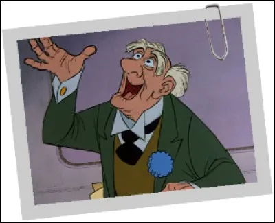 Quelle est la profession de George Hautecourt, vieillard dynamique des "Aristochats" ?