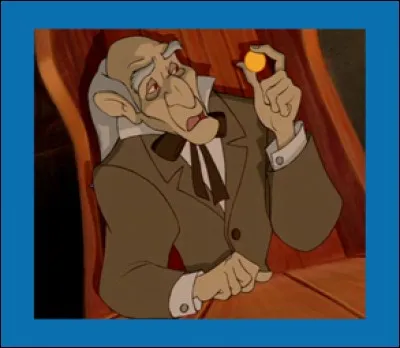 Dans quel Disney peut-on voir ce personnage prénommé Monsieur D'Arque ?