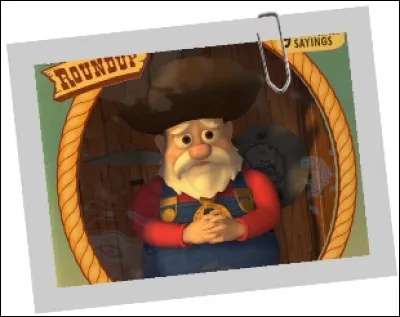 Où Papi Pépite, jouet de "Toy Story 2" espère-t-il passé une retraite paisible ?