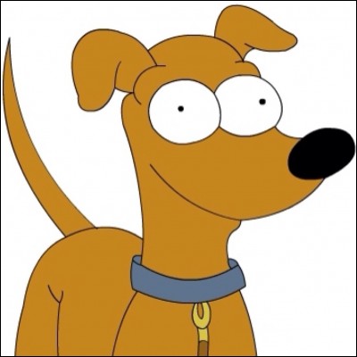 Comment s'appelle le chien des Simpson ?
