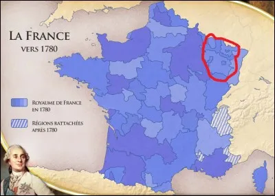 Comment se nomme cette province qui entoure les Trois-Évêchés ?