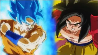 Super Saiyen 4 vs Super Saiyen Blue ? Quel design préfères-tu ?