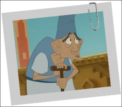 Vu dans "Kuzco, l'empereur mégalo", on apprend le prénom de ce vieillard dans "King Kronk". Quel est-il ?