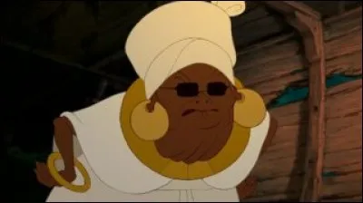 Quel est l'animal de compagnie de Mama Odie, la sorcière vaudou de "La princesse et la Grenouille" ?