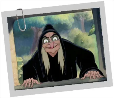 Où se situe le laboratoire dans lequel la méchante reine de "Blanche-Neige" se transforme en vilaine sorcière ?