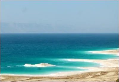 Quelle affirmation est fausse à propos de la mer Morte ?