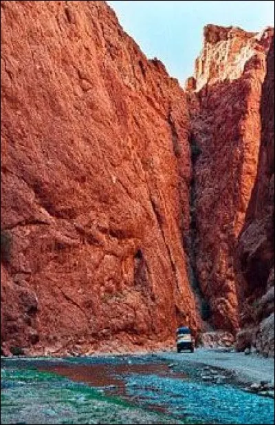 Situ&eacute;es dans le Haut-Atlas marocain, form&eacute;es de roches rouges, ces gorges magiques vous proposent des falaises de 300 m offrant plusieurs voies d'escalade. Le meilleur de l'&eacute;cotourisme au Maroc.