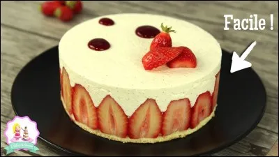 À La saison des fraises, quel est ce gâteau ?