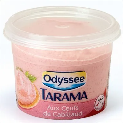 Le tarama est un aliment composé d'écailles de poisson.