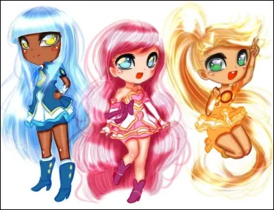 Pour se transformer, que disent Iris, Talia et Auriana ?