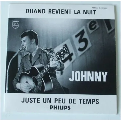 En quelle année a-t-il chanté "Quand revient la nuit" ?