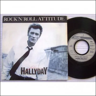 En quelle année a-t-il chanté "Rock'N'Roll Attitude" ?