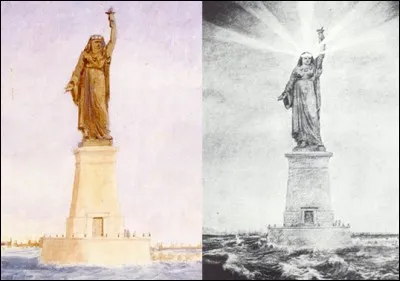 Quelles sont les raisons qui ont empêché Bartholdi de construire la statue «La liberté éclairant l'Orient» pour orner le phare de Port Saïd ?